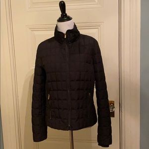 Black JCrew puffer jacket